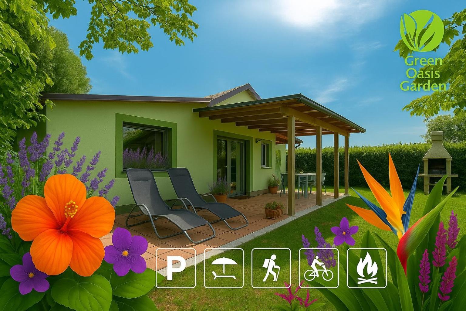 Green Oasis Garden Šenčur Eksteriør billede